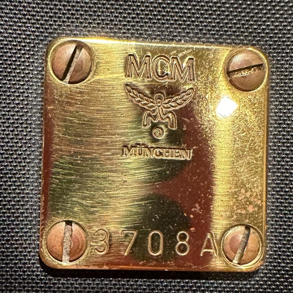 MCM Visetos Nylon Mini Bag GUC - Picture 4 of 4